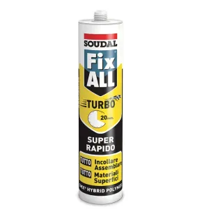 COLLA SOUDAL FIX ALL TURBO BIANCO 290 ml
