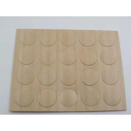 COPRIFORO ADESIVO D.13 FRASSINO BLISTER PZ.20