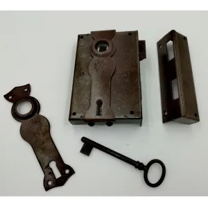 SERRATURA FERRO E.45 DX FS197.SM.DX.R SENZA MANIGLIA