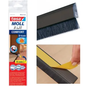 SPAZZOLA SOTTOPORTA TESA ALLU.MARRONE MT.1 OFFERTA