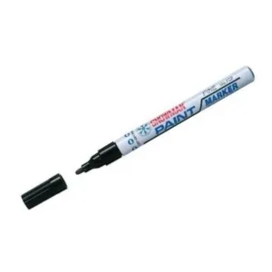 MARCATORE PROFESSIONALE SNOWMAN PAINT MARKER PUNTA FINE A SMALTO NERO
