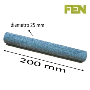 BASTONE TONDO RAVVIVAMOLA DIAMETRO 25 MM X LUNGHEZZA 200 MM