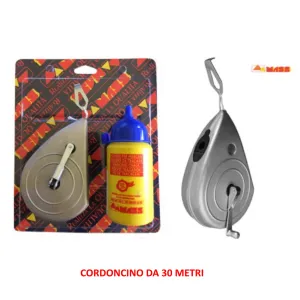 TRACCIATORE 30 METRI IN ALLUMINIO CON POLVERE BLU