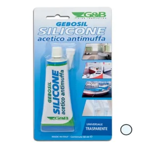 SILICONE TRASPARENTE ANTIMUFFA IN BLISTER OFFERTA