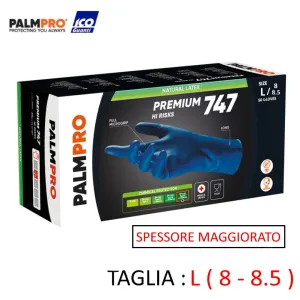 GUANTI LATTICE SPESSI  CONF DA 50 - TAGLIA L  -OFFERTA