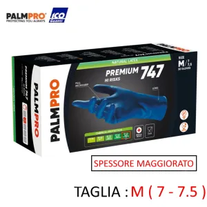 GUANTI LATTICE SPESSI CONFEZ DA 50 PZ-  TG.M  -OFFERTA