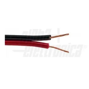 CAVO ROSSO/NERO PER COLLEGAMENTO LED 2x0,35 MM AL METRO