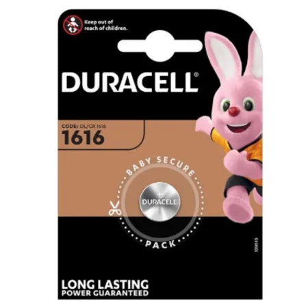 PILA PASTIGLIA DURACELL 1616 ( BLISTER 1 PEZZO )