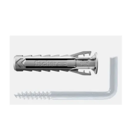 BLISTER 10 TASSELLI FISCHER SX4 PLUS GANCIO BIANCO