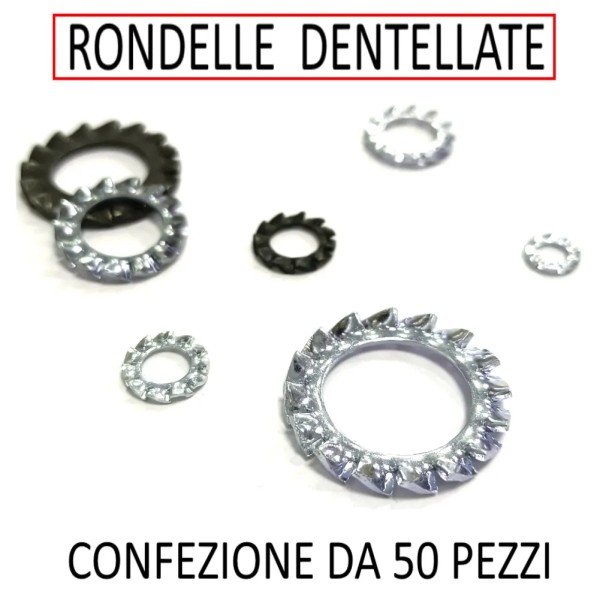 RONDELLE DENTELLATE ZINCATE