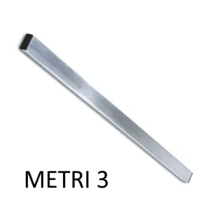 STADIA ALLUMINIO X MURATORE 60 X 30 LUNGHEZZA 3 METRI