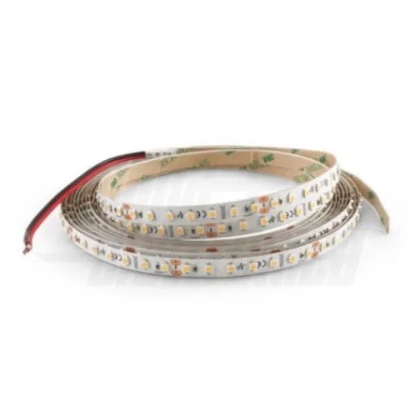 LED A STRISCIA 24V 112LED/M  9,6W/M BIANCO CALDO 3000K IP20 VENDITA AL METRO