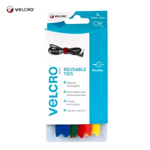 FASCETTE VELCRATE COLORATE RIAPRIBILI  5 PZ  - OFFERTA-