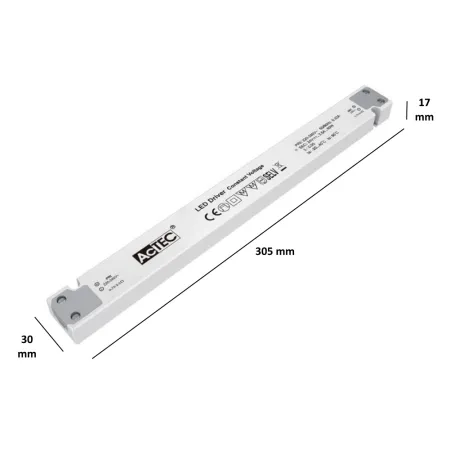 ALIMENTATORE ULTRASLIM 75 WATT 24 V AcTEC