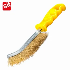 SPAZZOLA SIT SPID A MANO CON FILAMENTI IN OTTONE