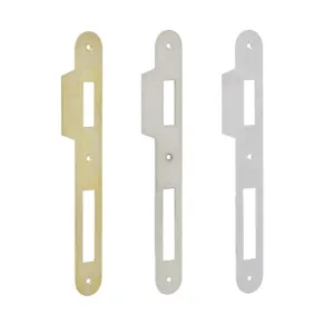 INCONTRO X SERRATURA SICUREZZA BORDO TONDO+ ALETTA