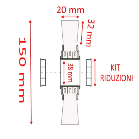 SPAZZOLA SIT CIRCOLARE IN ACCIAIO DIAM.150 X 20 PER MOLA BANCO