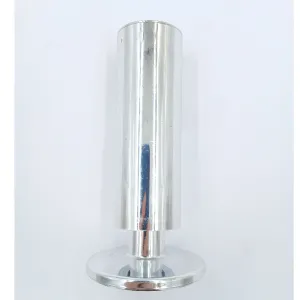 PIEDINO PER MOBILI IN PLASTICA D.35 CROMATO