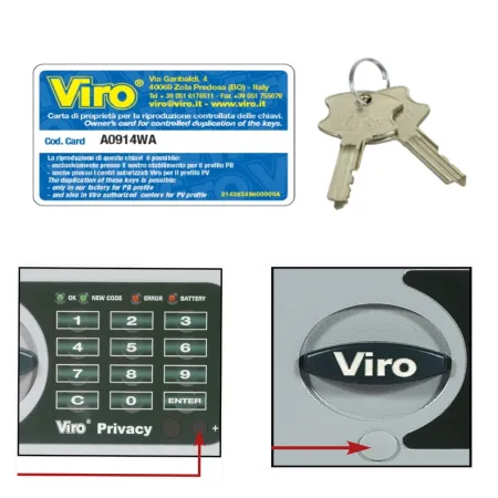 Cassaforte Viro da Incasso Elettronica Mod.1.4375.20 H290 L410