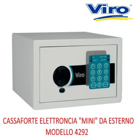 Cassaforte Viro Elettronica Mini da Esterno Mod.4292 250x160mm