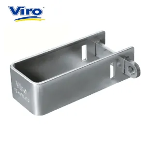 CRAVATTA VIRO 676 PORTALUCCHETTO IN ACCIAIO CEMENTATO