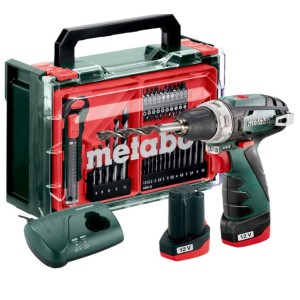 AVVITATORE METABO POWERMAXX BS12 con 41 ACCESSORI