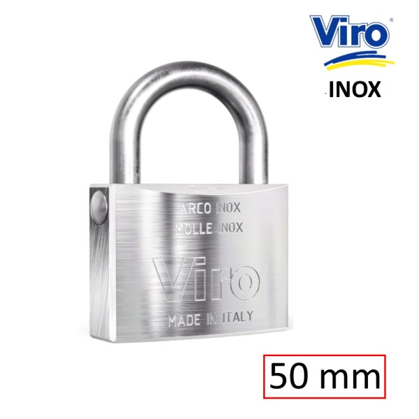 LUCCHETTO FAI BY VIRO INOX "MARE" MM 50