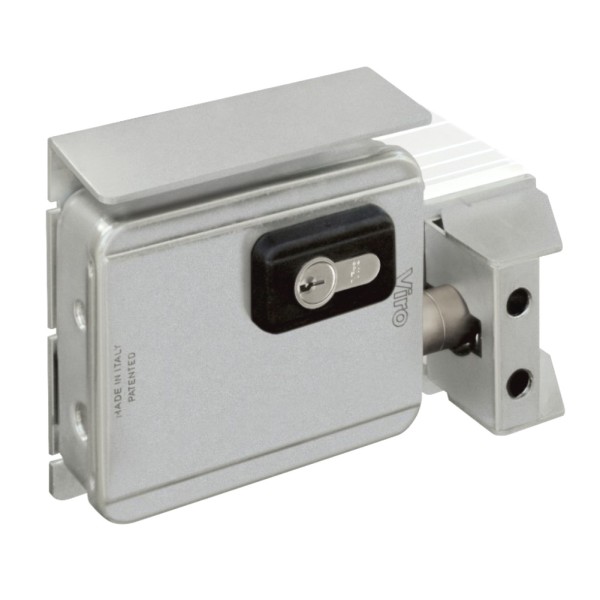 SERRATURA ELETTRICA VIRO V09 AD ARPIONE ROTANTE X CANCELLI SCORREVOLI