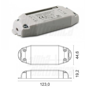 ALIMENTATORE TERMOPLASTICO SLIM 30 WATT 12 V