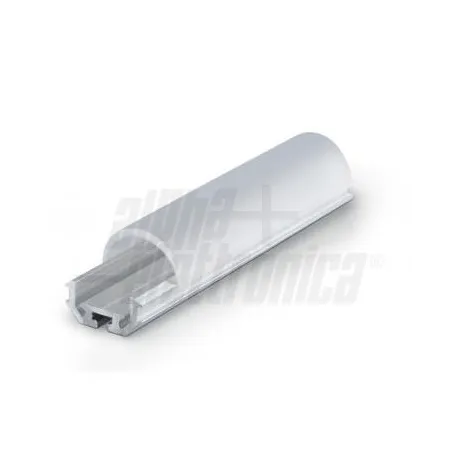 PROFILO X LED C/ COPERT. TONDA BARRA 2 MT. (E) PROFILO X LED C/ COPERT. TONDA BARRA 2 MT. (E)