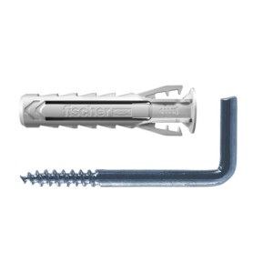 BLISTER 10 TASSELLI FISCHER SX4 PLUS GANCIO ZINCATO
