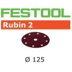 DISCO ABRASIVO FESTOOL RUBIN D.125 mm