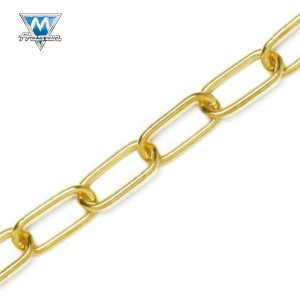 CATENA MODELLO GENOVESE IN OTTONE LUCIDO