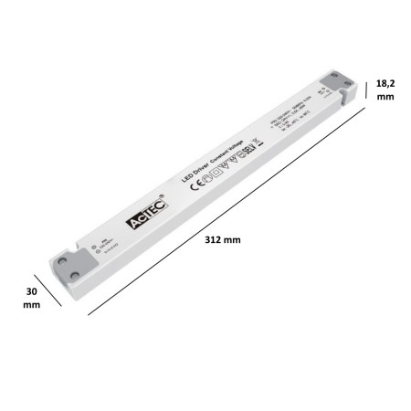 ALIMENTATORE ULTRASLIM 100 WATT 24 V AcTEC