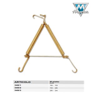 MOLLA APPENDIPIATTI IN CONFEZIONE DA 2 PEZZI