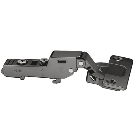 CERNIERA HAFELE METALLA 1/2PIEGO NERA AMMORTIZZATA