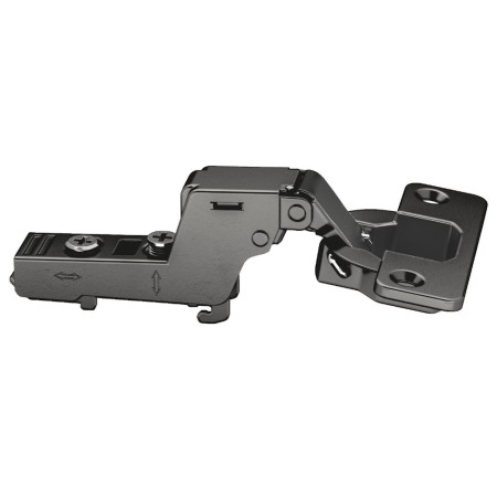 CERNIERA HAFELE METALLA 110° PIEGO NERA AMMORTIZZATA