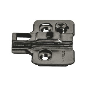 BASETTA HAFELE METALLA REGOLABILE H0 mm NERA