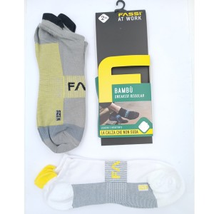 CALZE FASSI iN BAMBU' 43/46 - CONFEZIONE DA 2 -PROMO