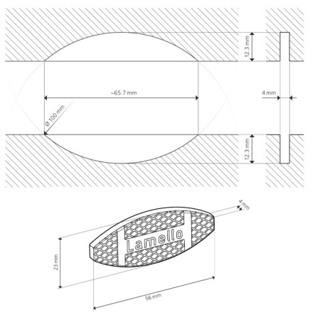LAMELLO ORIGINALE IN LEGNO 20 OFFERTA