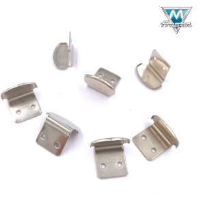 GANCIO FERMASPECCHI ART.366/1 NIKELATO MM 11 X 8 MM