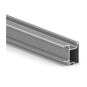 PROFILO MANIGLIA DA INCASSO MOD. SHARP18 PER PLACARD74 LUNGHEZZA 2,90mt ARGENTO