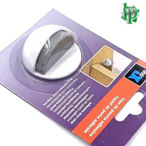 FERMAPORTA BIANCO BOMBE' ADESIVO IN BLISTER