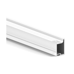 PROFILO MANIGLIA DA INCASSO MOD. SHARP19 PER PLACARD74 LUNGHEZZA 2,70mt BIANCO