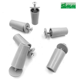 TAPPO ARRESTO IN NYLON MM.41 CON VITE