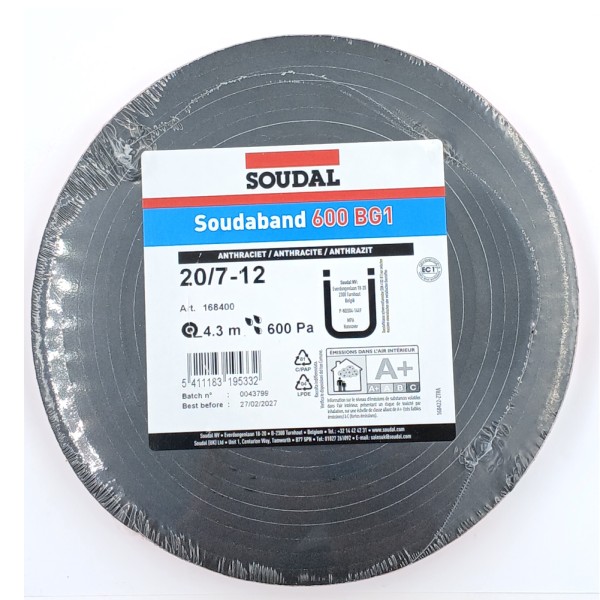 ROTOLO NASTRO AUTOESPAND.SOUDABAND BG1 20/7-12 mm