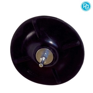 PLATORELLO IN GOMMA DIAMETRO 125 MM PER TRAPANO