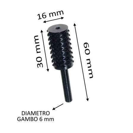 RASPA ROTATIVA CILINDRICA