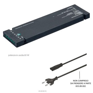 DRIVER PER LED 24Volt 60Watt HAFELE LOOX5 CON INGRESSO PER INTERRUTTORE/SENSORE 833.75.938