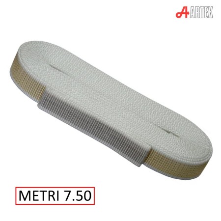 CINTINO BEIGE/GRIGIO MT 7.5 PER PORTAFINESTRA IN BUSTINA PVC